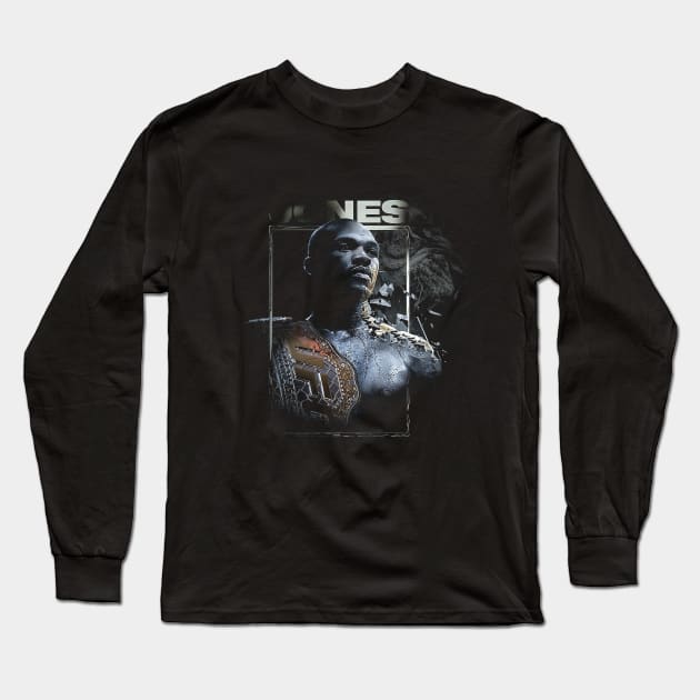 Jon Jones Champion Long Sleeve T-Shirt by shieldjohan